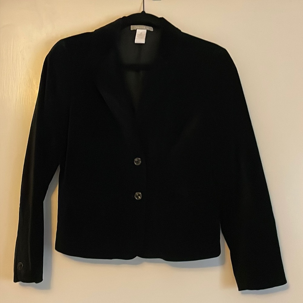 Velvet blazer
